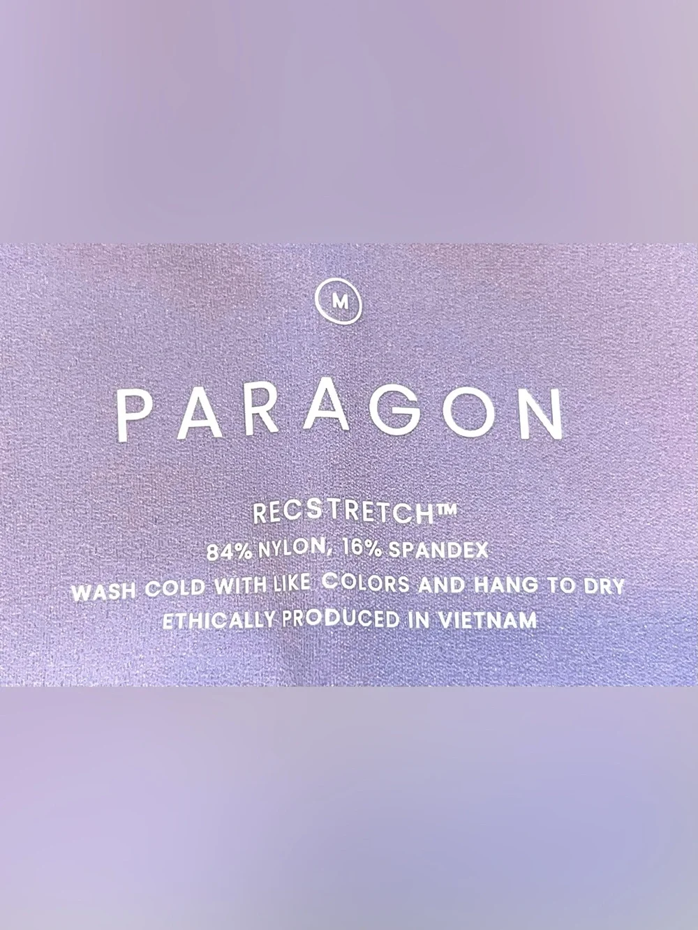 Paragon RecStretch Apex Sports Bra & MidRise SculptSeam 4” Shorts Dreamscape M